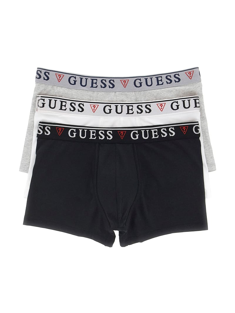 Guess 3-Pack Classic Logo Men's Briefs, Jet Black