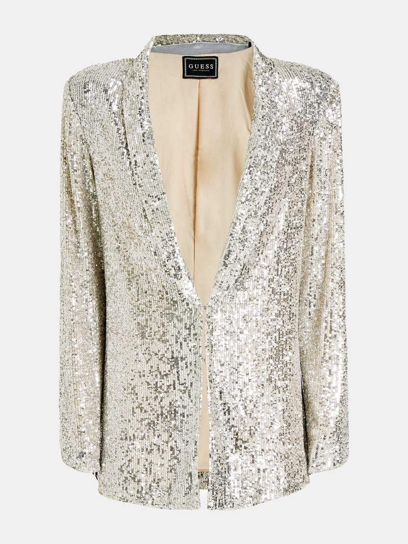 Guess sequin jacket clearance