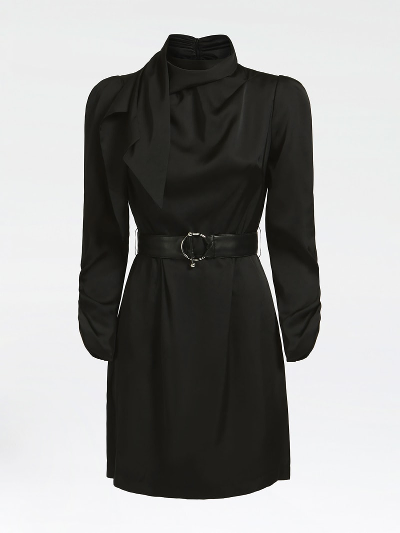 animal print dress guess