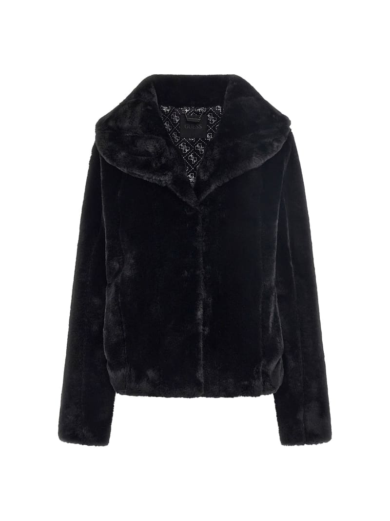 Guess faux shearling jacket hot sale