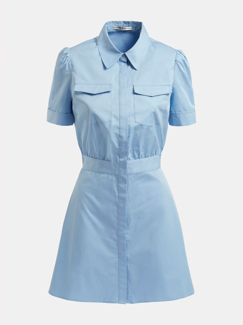 Mini Cotton Dress Guess Official Online Store