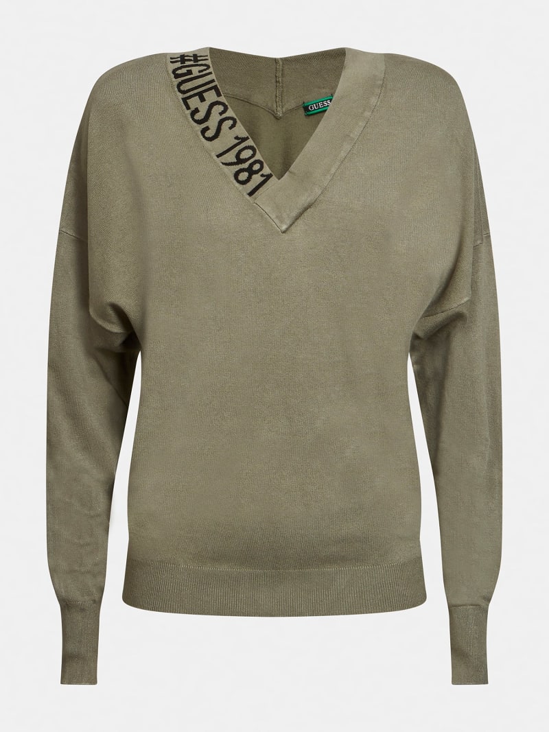 Oversize Fit Sweater Guess Official Online Store