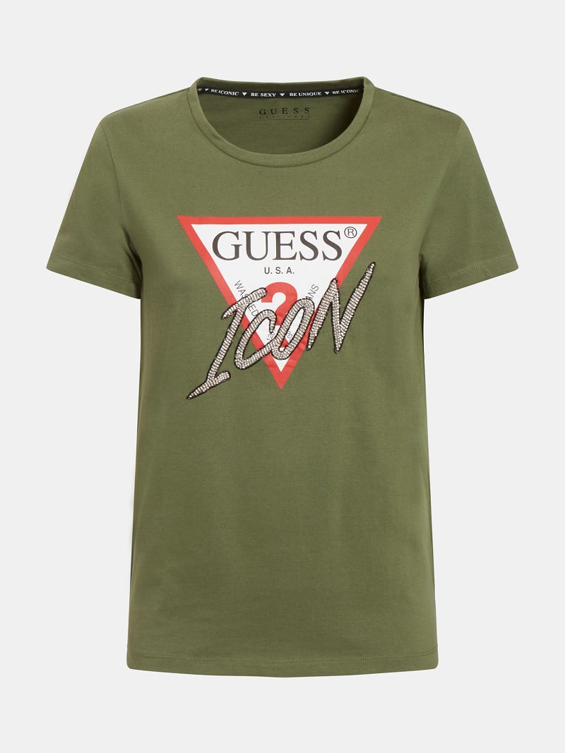 Icon Logo T Shirt Guess Official Online Store