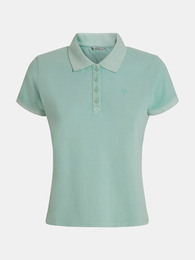 Embroidered Logo Polo Guess Official Online Store