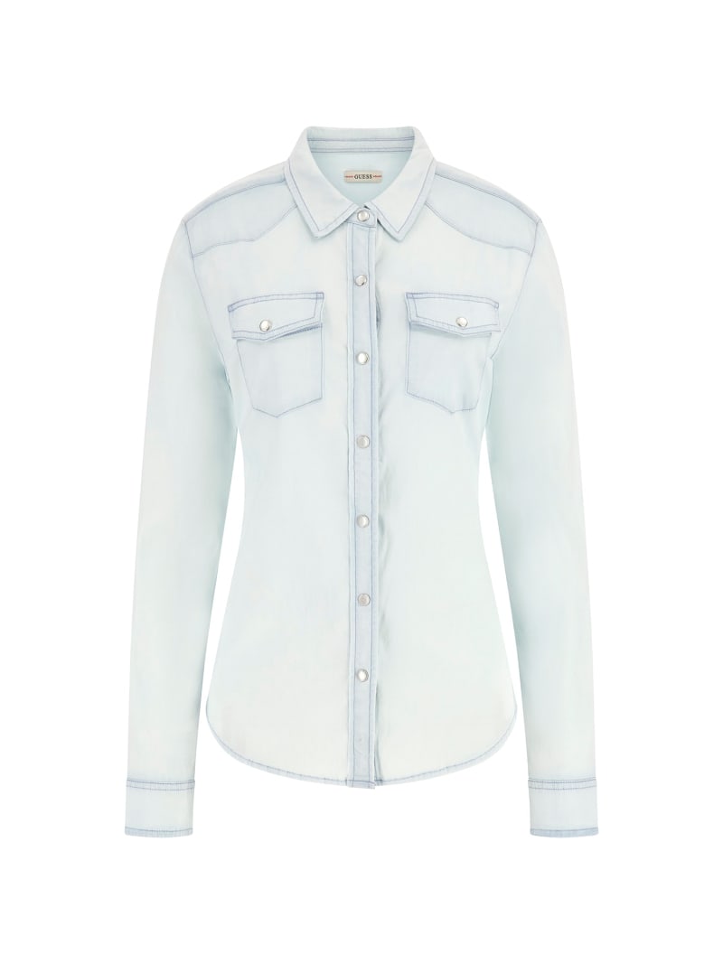 Chemise en hotsell jean guess femme