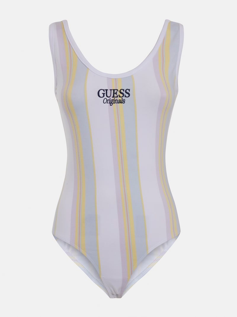 Guess bodysuit striped outlet