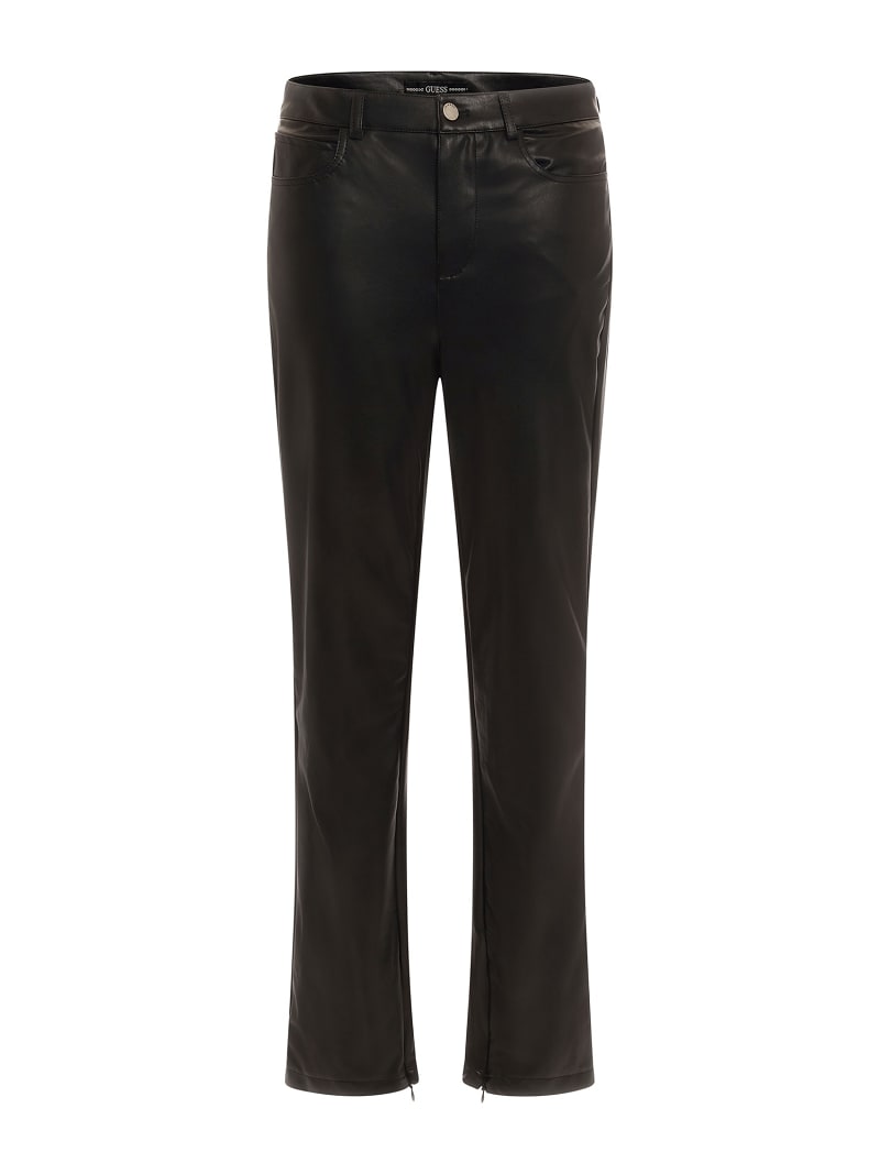 Guess butter faux leather pants deals