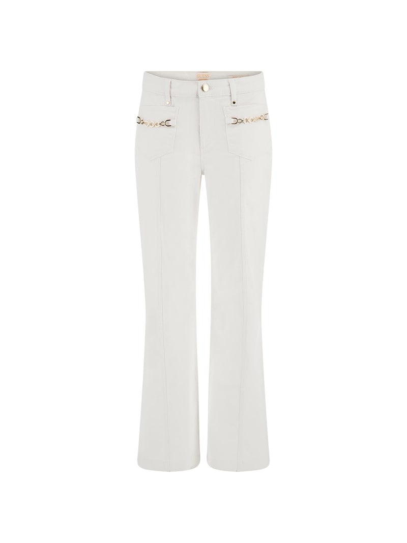 Guess white store pants