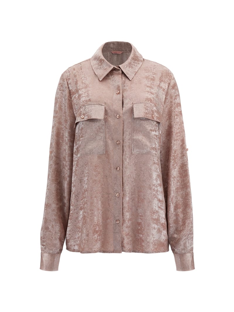 Chemisier guess deals femme pas cher