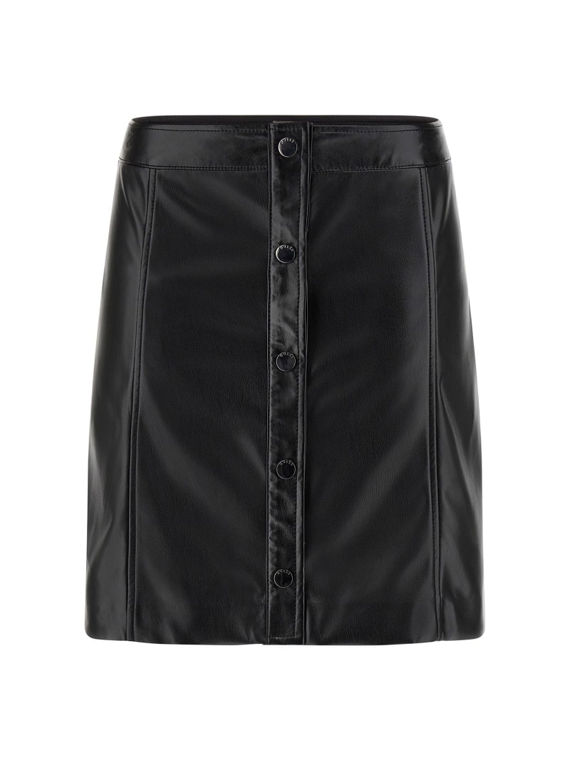 Leather skirt guess shop