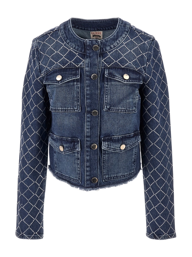 Veste en jean sales guess pour femme