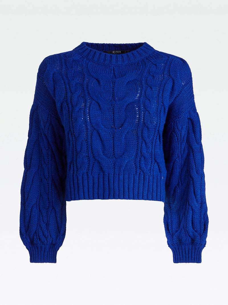Pullover Zopfmuster Guess Offizieller Online Shop
