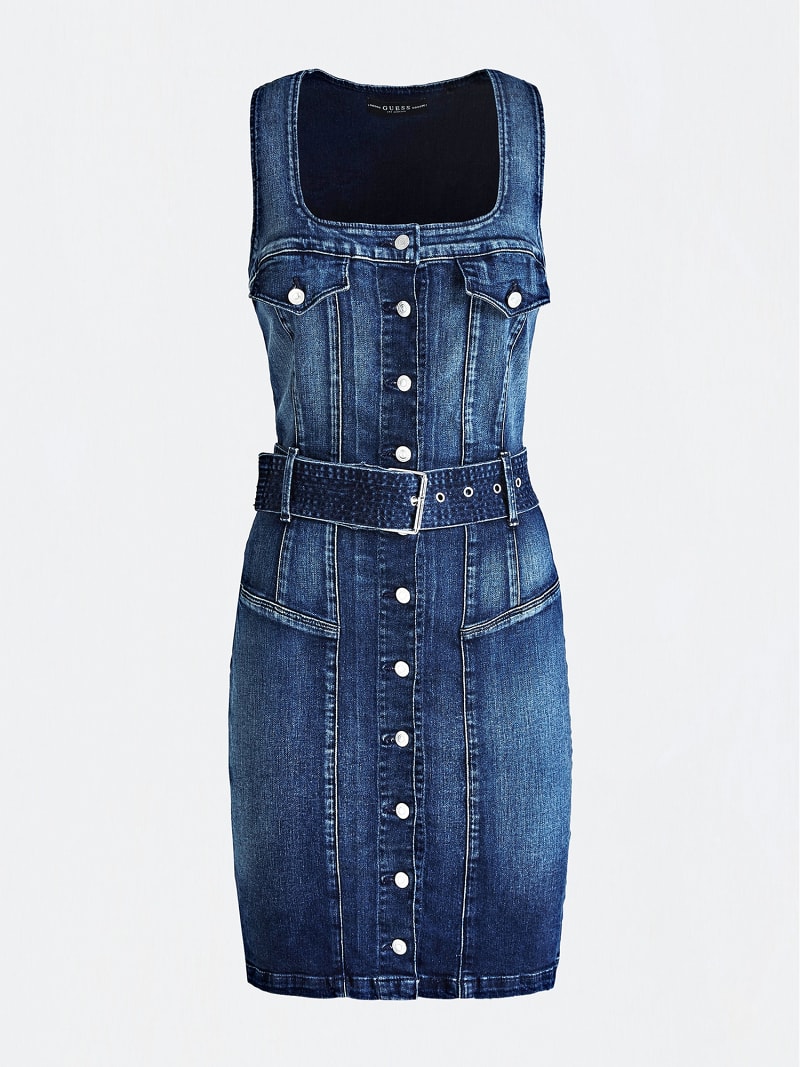 jean dress guess