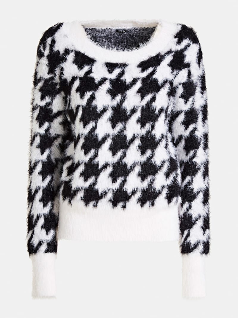houndstooth sweater