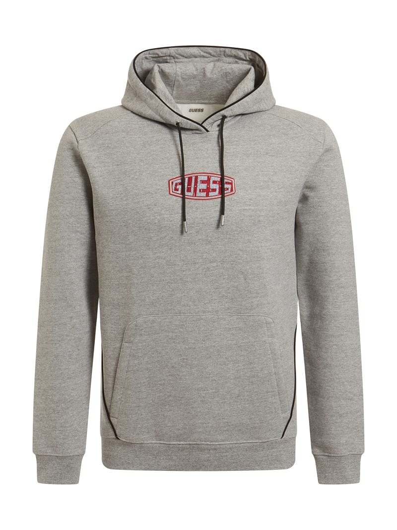 Guess hoodie grey outlet