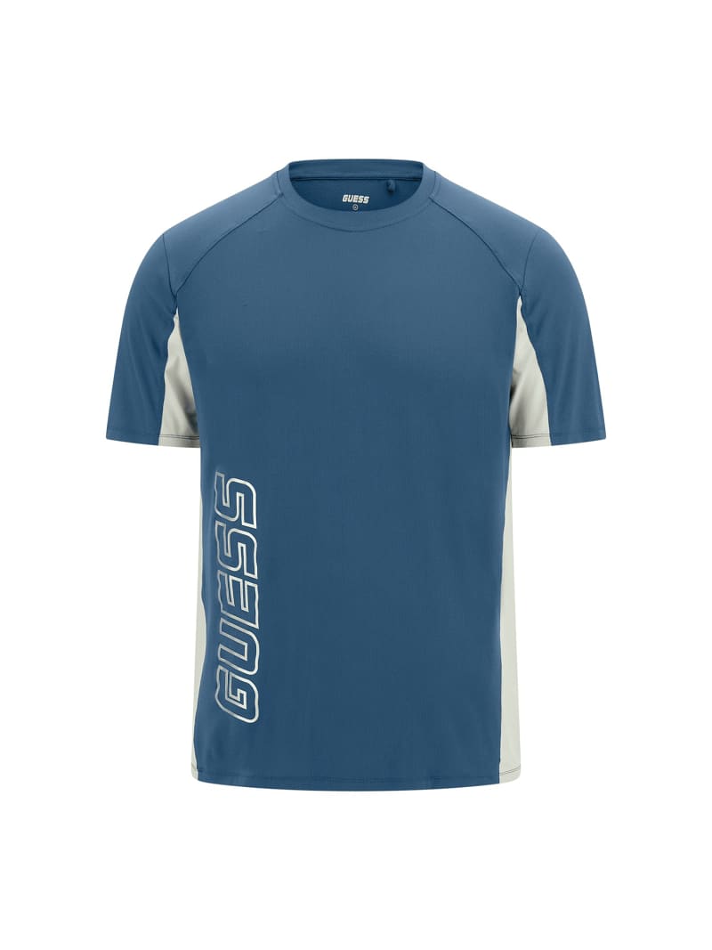 GUESS Color block stretch t shirt Men