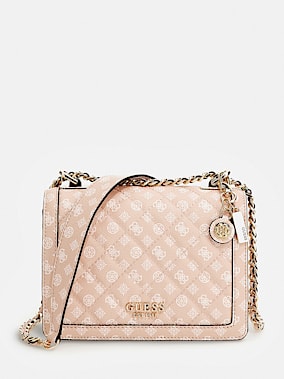 Logo love debossed 4g peony shoulder bag discount