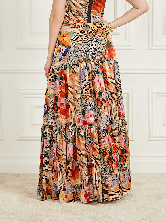 Rok met bloemenprint clearance