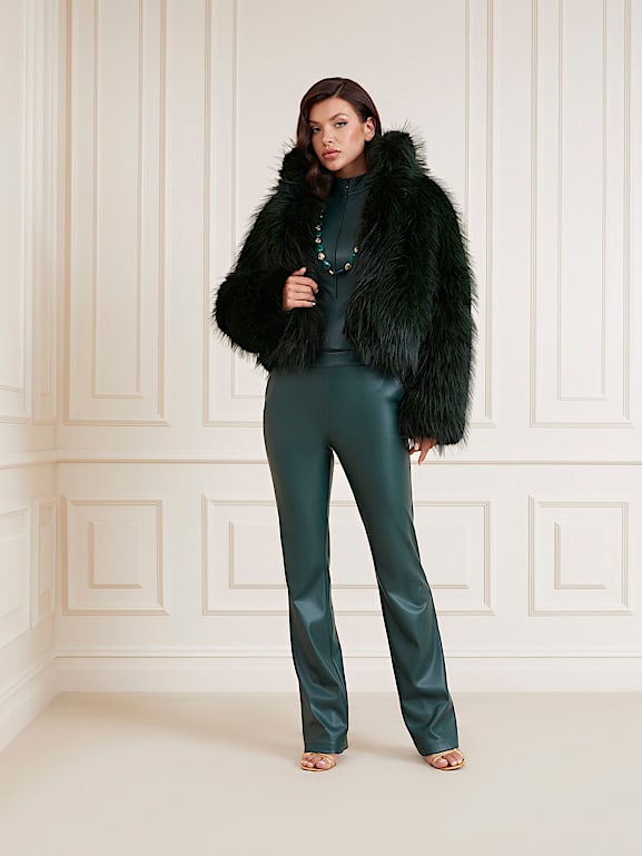 GUESS Manteau fourrure synth tique Marciano