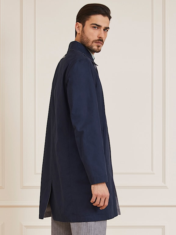 Guess mens trench coat online
