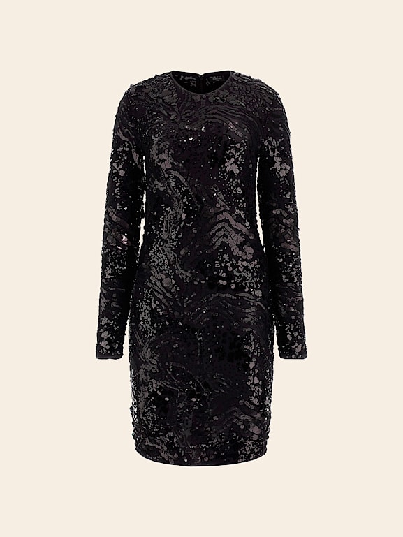 Robe discount moulante sequin