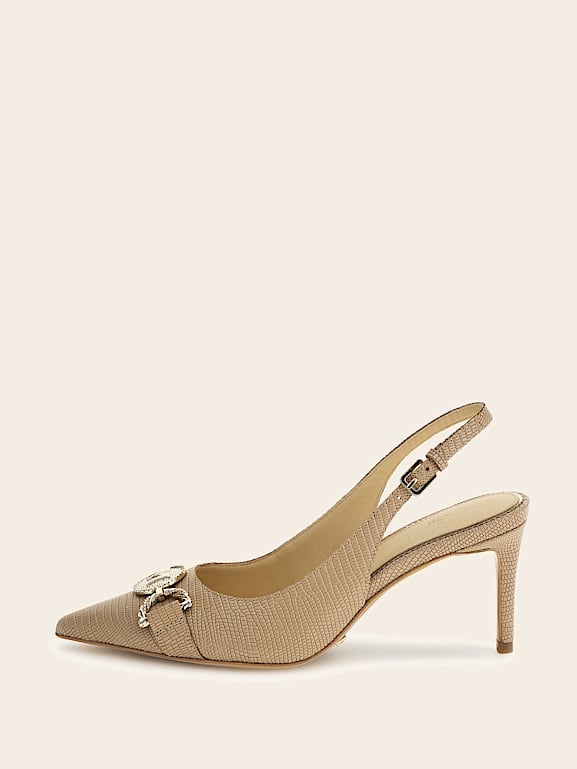Scarpe decolte aperte dietro shop