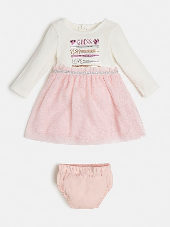 Guess light pink 2024 dress
