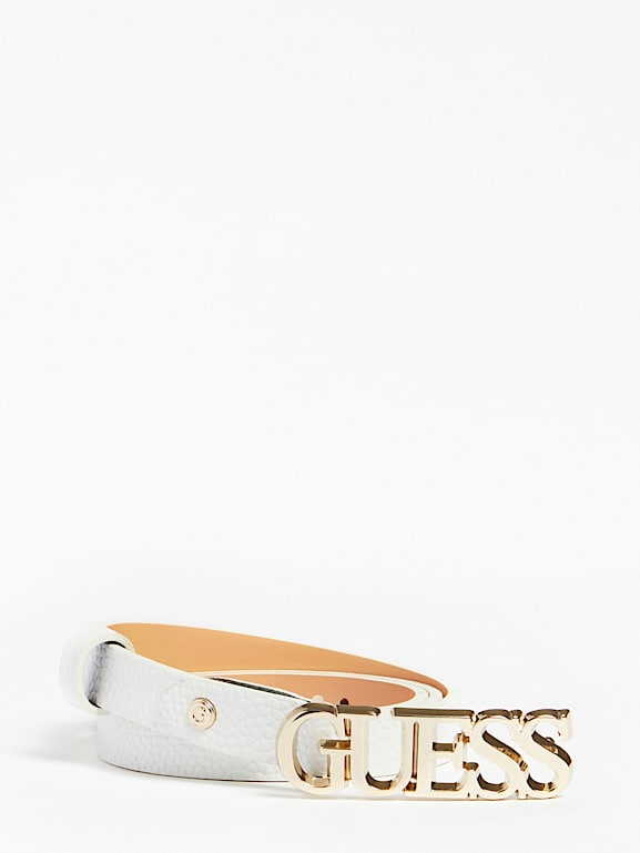 GUESS LOGO SCRIPT BELT