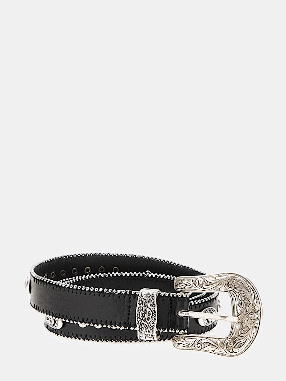 GUESS Stud appliqu belt Women