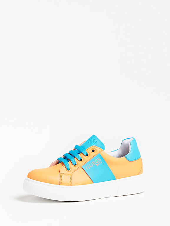 Guess logo sneakers cheap