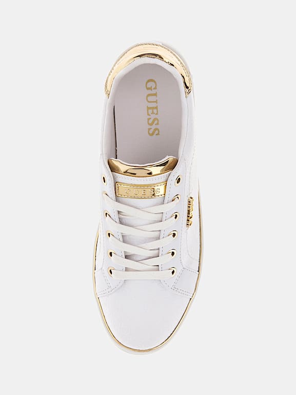 GUESS® BECKIE DEBOSSED 4G LOGO SNEAKER Women