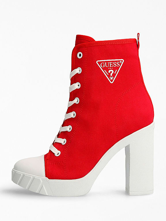 Stivaletto rosso guess shop