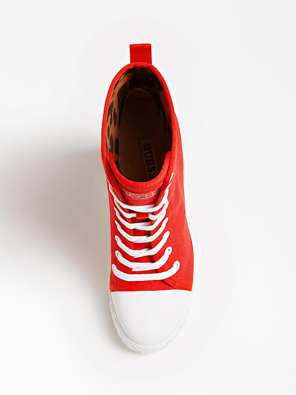 Guess red hot sale shoes