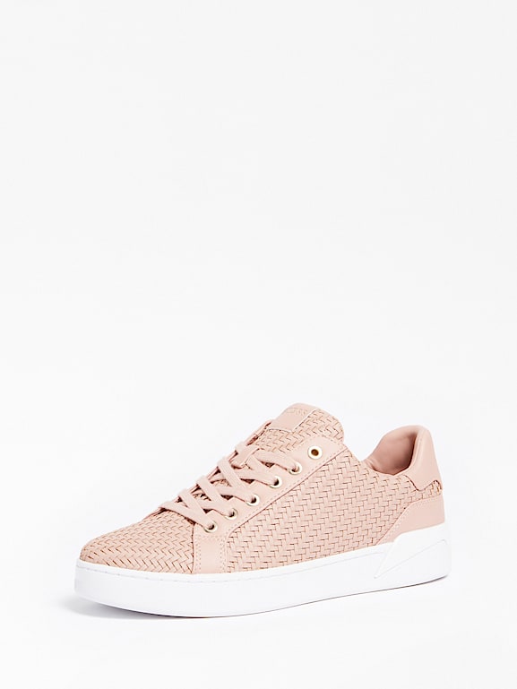 Basket Guess Nude Femme Rose - chaussures