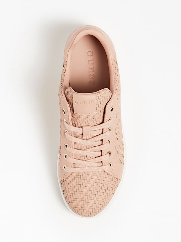 Basket Guess Nude Femme Rose - chaussures