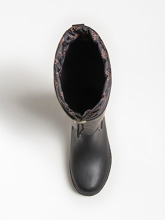 GUESS STIVALE PIOGGIA REISA LOGO