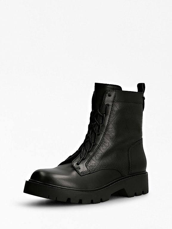 GUESS BOTA MILITAR RAZIELA LOGOTIPO 4G
