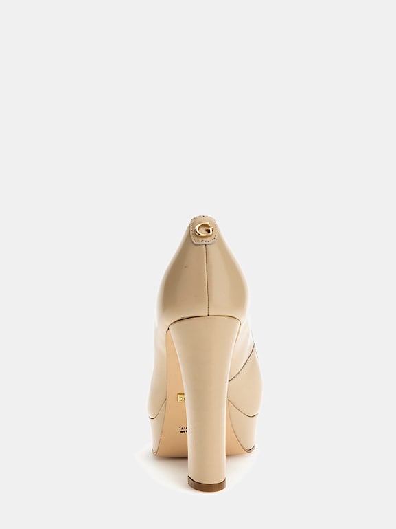GUESS Escarpin bout ouvert Soza cuir Femme