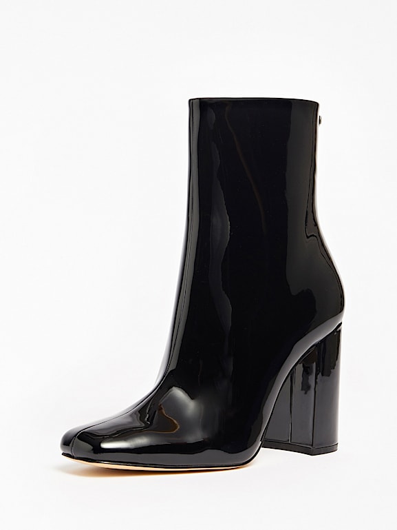 Guess patent leather boots discount