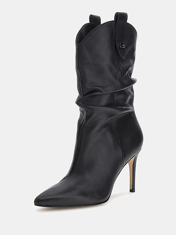 GUESS Bottine Benisa cuir v ritable Femme