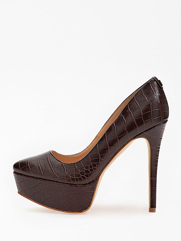 Escarpin croco 2025