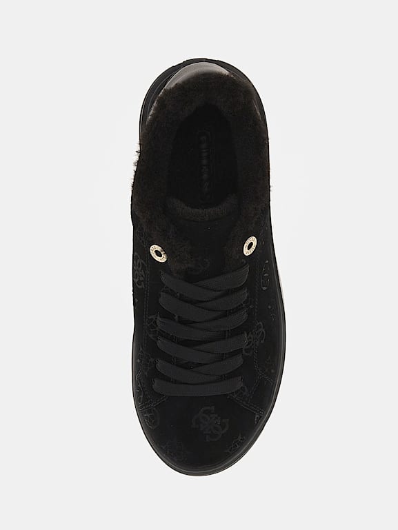 Guess clearance velvet sneakers