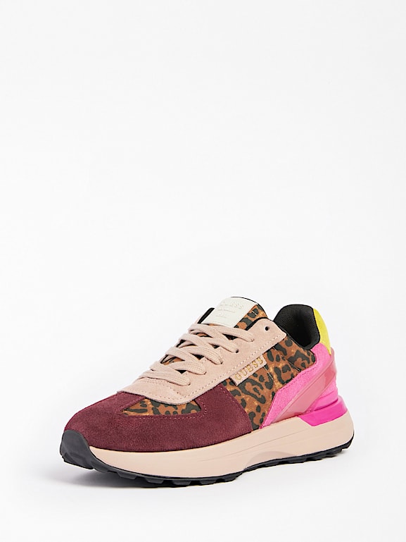 GUESS Animal print Jazet running shoes
