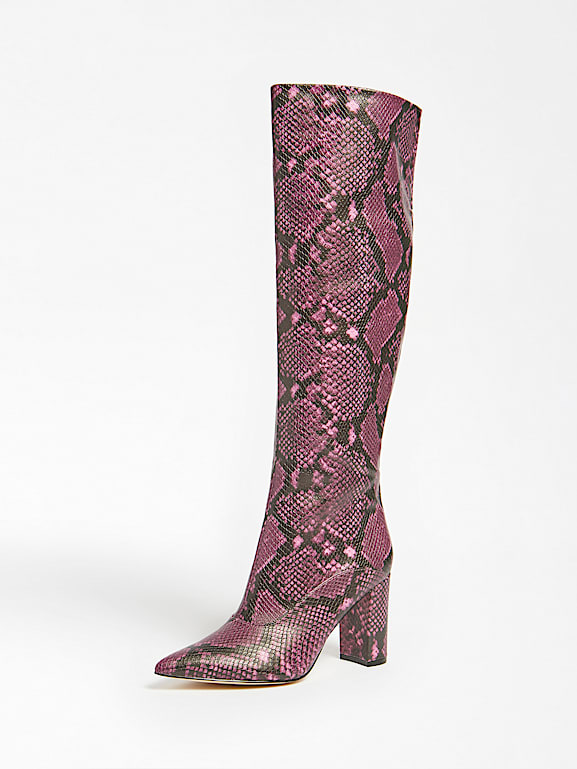 Bottes imprimé python deals