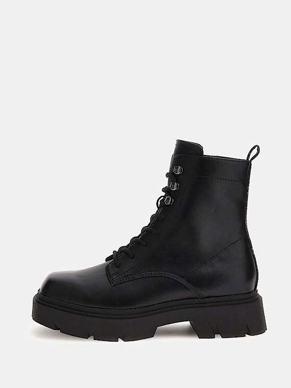 Guess military boots best sale