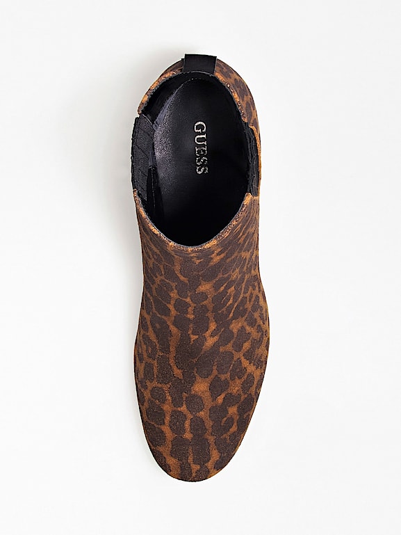 Guess boots leopard shop