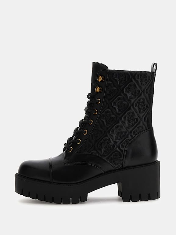 GUESS Waite 4G combat boots Women