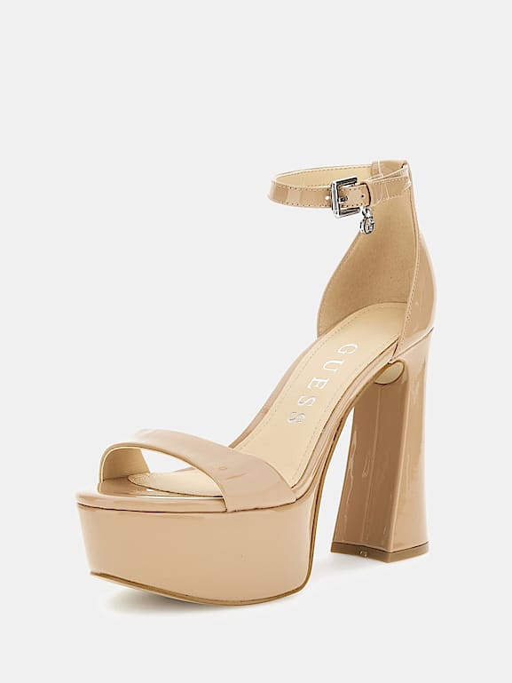 Guess outlet nude sandals
