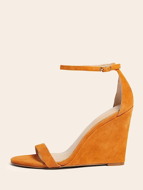 GUESS SANDALE COMPENSEE MARCIANO CUIR