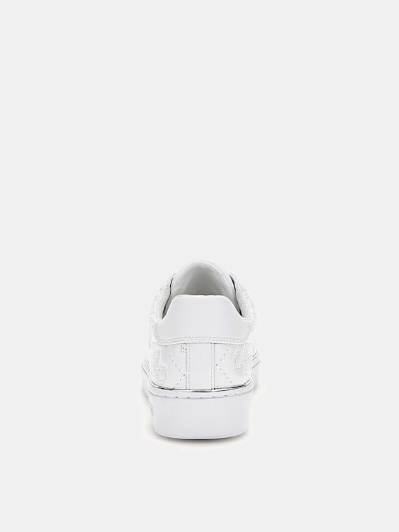 Guess FL5BEK_FAL12_Beckie Sneakers White : MainApps: : Mode